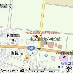 山形県酒田市観音寺前田14周辺の地図
