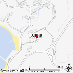 岩手県陸前高田市広田町大陽里周辺の地図