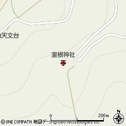 室根神社周辺の地図