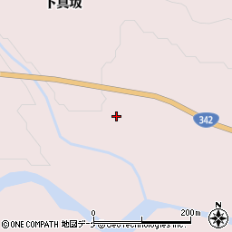 岩手県一関市厳美町下真坂21-15周辺の地図