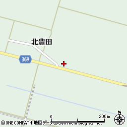 山形県酒田市小泉北豊田14周辺の地図