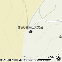 きらら室根山展望台 食堂周辺の地図