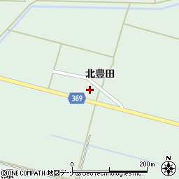 山形県酒田市小泉北豊田28周辺の地図