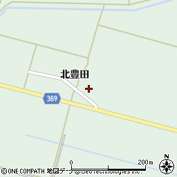 山形県酒田市小泉北豊田17周辺の地図
