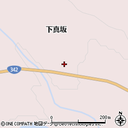岩手県一関市厳美町下真坂47周辺の地図