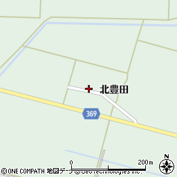 山形県酒田市小泉北豊田68周辺の地図