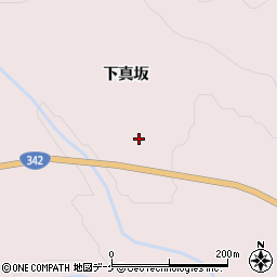 岩手県一関市厳美町下真坂47-2周辺の地図