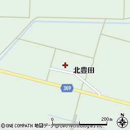山形県酒田市小泉北豊田18周辺の地図