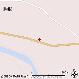 岩手県一関市厳美町駒形138-4周辺の地図