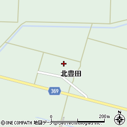 山形県酒田市小泉北豊田141周辺の地図