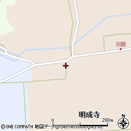 山形県酒田市刈屋堂ノ前2周辺の地図
