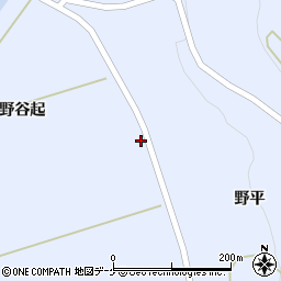 岩手県一関市東山町松川野谷起209周辺の地図