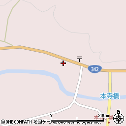 岩手県一関市厳美町若井原162周辺の地図
