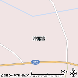 岩手県一関市厳美町沖要害周辺の地図