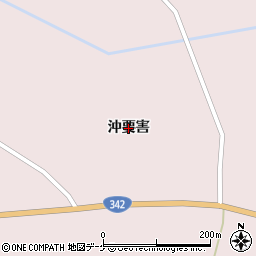 岩手県一関市厳美町（沖要害）周辺の地図