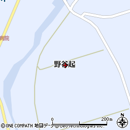 岩手県一関市東山町松川野谷起周辺の地図