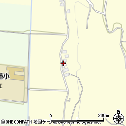 山形県酒田市麓楯山周辺の地図