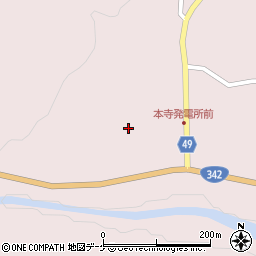 岩手県一関市厳美町周辺の地図