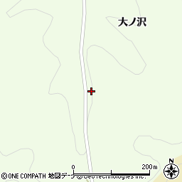 岩手県一関市大東町摺沢大ノ沢185周辺の地図