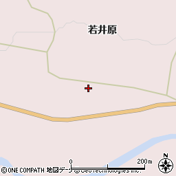 岩手県一関市厳美町若井原93周辺の地図