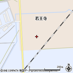 山形県酒田市刈屋（若王寺）周辺の地図