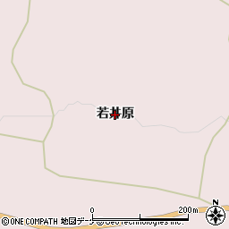 岩手県一関市厳美町（若井原）周辺の地図