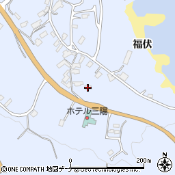 岩手県陸前高田市気仙町福伏158-2周辺の地図
