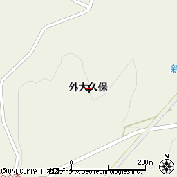 岩手県一関市舞川外大久保周辺の地図