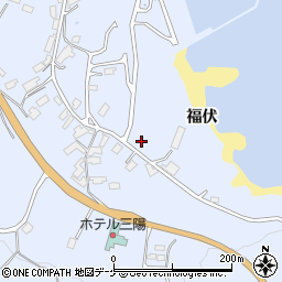 岩手県陸前高田市気仙町福伏44周辺の地図