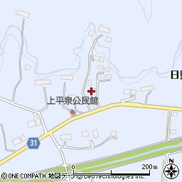 岩手県西磐井郡平泉町平泉日照田90-3周辺の地図