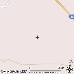 岩手県一関市厳美町北田周辺の地図