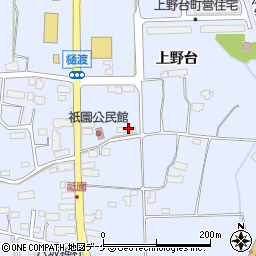 岩手県西磐井郡平泉町平泉上野台周辺の地図