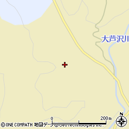 山形県酒田市北青沢小芦沢周辺の地図