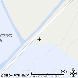 岩手県一関市東山町長坂町裏周辺の地図