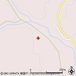 岩手県一関市厳美町中川43周辺の地図