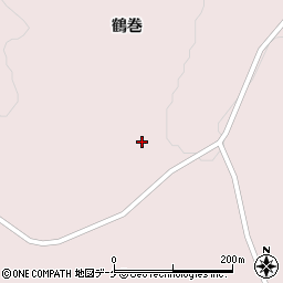 岩手県一関市大東町曽慶鶴巻38周辺の地図
