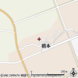 山形県酒田市橋本（出シ祢）周辺の地図