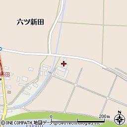 山形県酒田市宮内元屋敷106周辺の地図