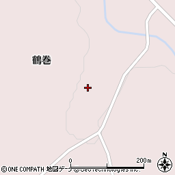 岩手県一関市大東町曽慶鶴巻25周辺の地図