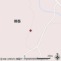 岩手県一関市大東町曽慶鶴巻26周辺の地図