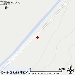 宮城鉱化株式会社　岩手工場周辺の地図