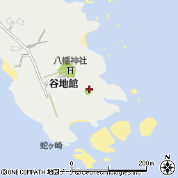 蛇ヶ崎神社周辺の地図