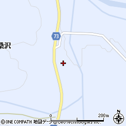 秋田県湯沢市秋ノ宮桑沢周辺の地図