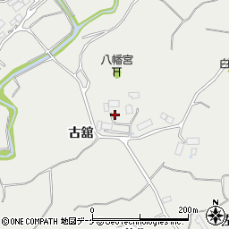 岩手県西磐井郡平泉町長島古舘周辺の地図