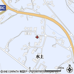 岩手県陸前高田市気仙町水上95周辺の地図