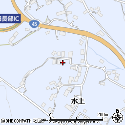 岩手県陸前高田市気仙町水上98-1周辺の地図