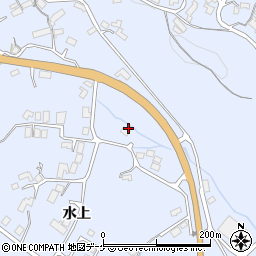岩手県陸前高田市気仙町水上105周辺の地図
