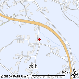 岩手県陸前高田市気仙町水上104周辺の地図
