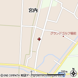 山形県酒田市宮内本楯15周辺の地図