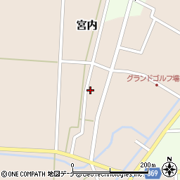 山形県酒田市宮内本楯14周辺の地図